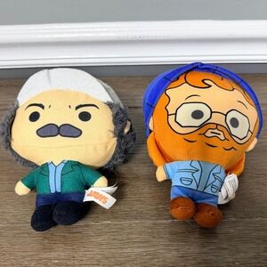 Jaws Movie Quint and Matt Hooper Plush Set